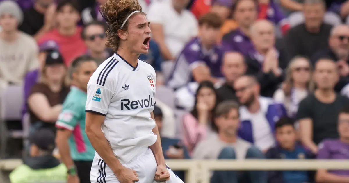 Nico Paz no para de deslumbrar en Italia: frentazo clave para la remontada del Como ante Torino