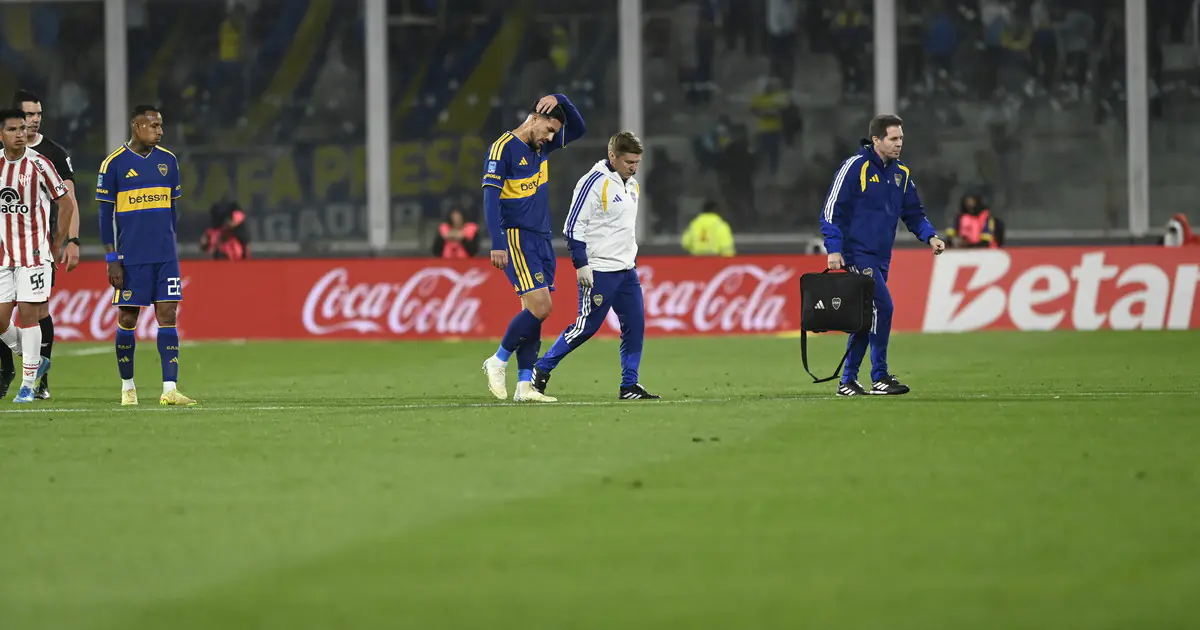 Alarma en Boca: Leandro Paredes sufrió una lesión muscular y queda fuera de la semifinal ante Vasco da Gama