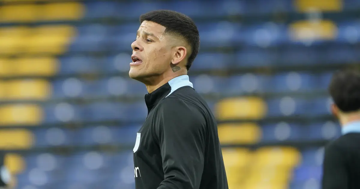 A contra reloj: Marcos Rojo aún no está habilitado en Estudiantes para la Copa Libertadores