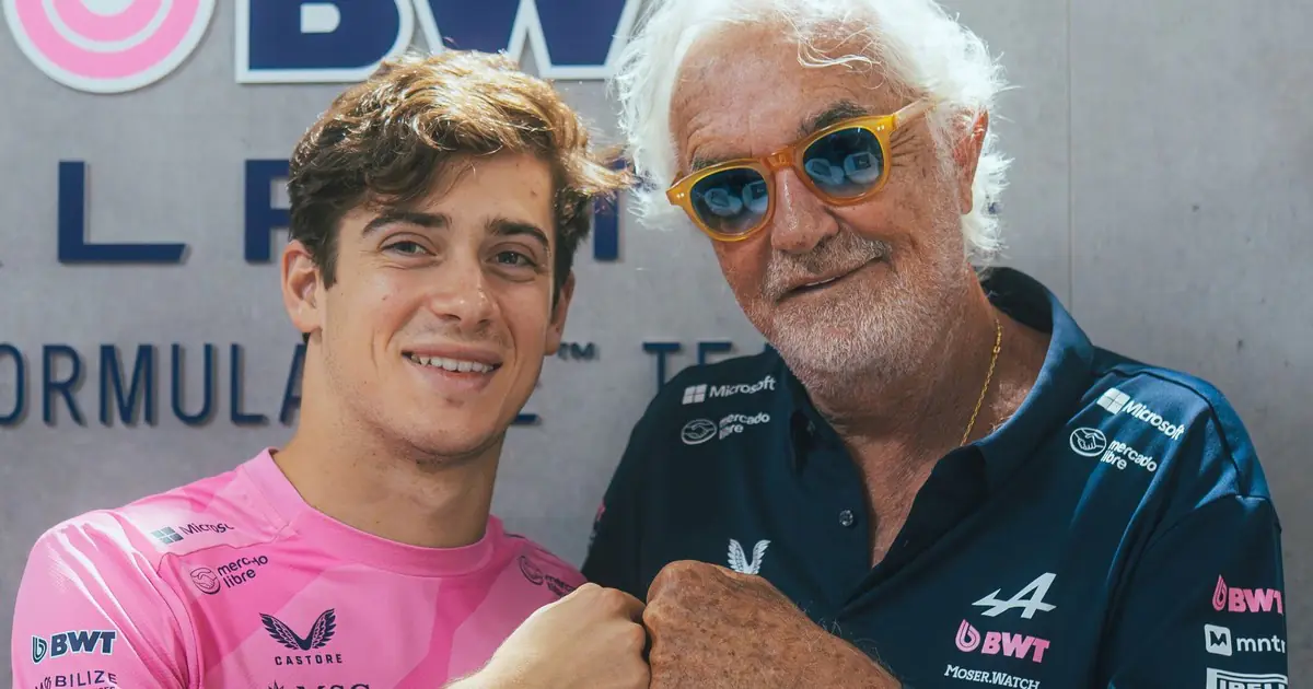 ¡Elogio de elite! Flavio Briatore se rindió ante el show de Franco Colapinto en Madrid