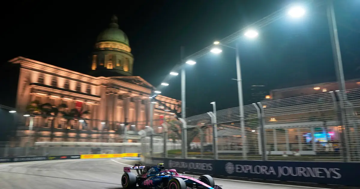 A un suspiro de la Q3: Franco Colapinto brilló en la clasificación Sprint de Singapur y va por los puntos