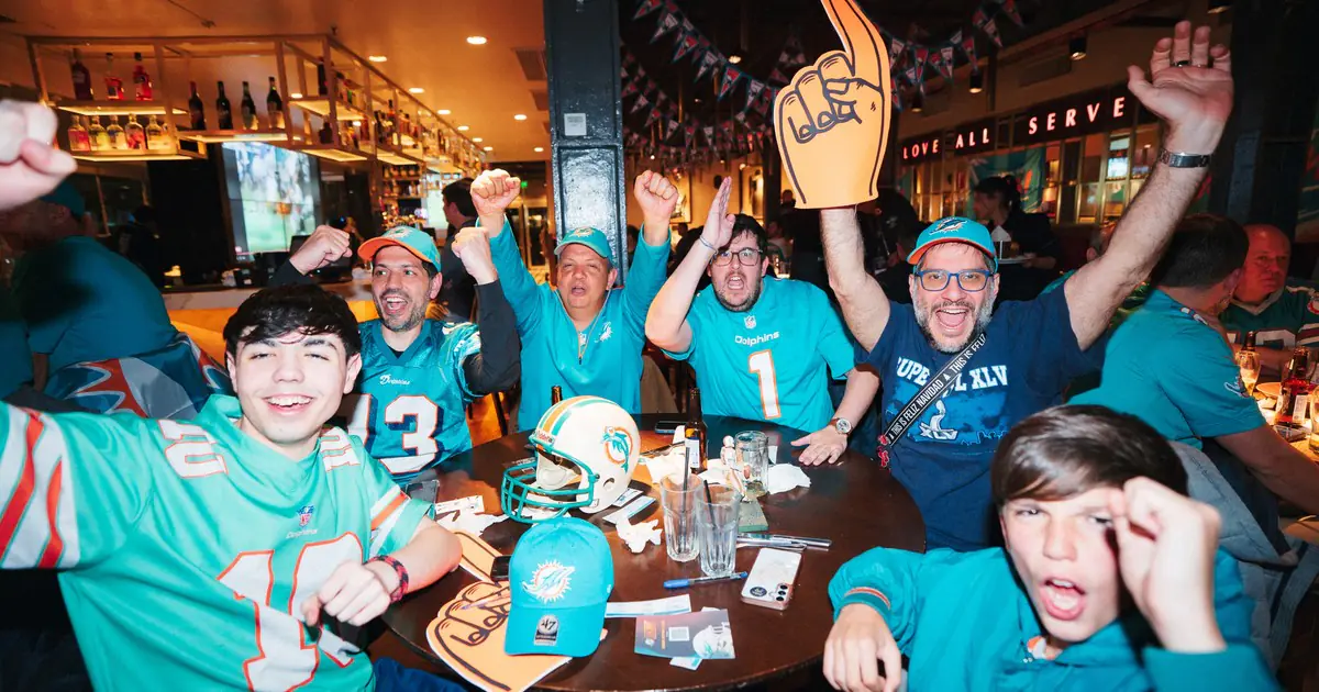 La marea turquesa copó Puerto Madero: el plan de los Miami Dolphins para mudar la pasión de la NFL a la Argentina