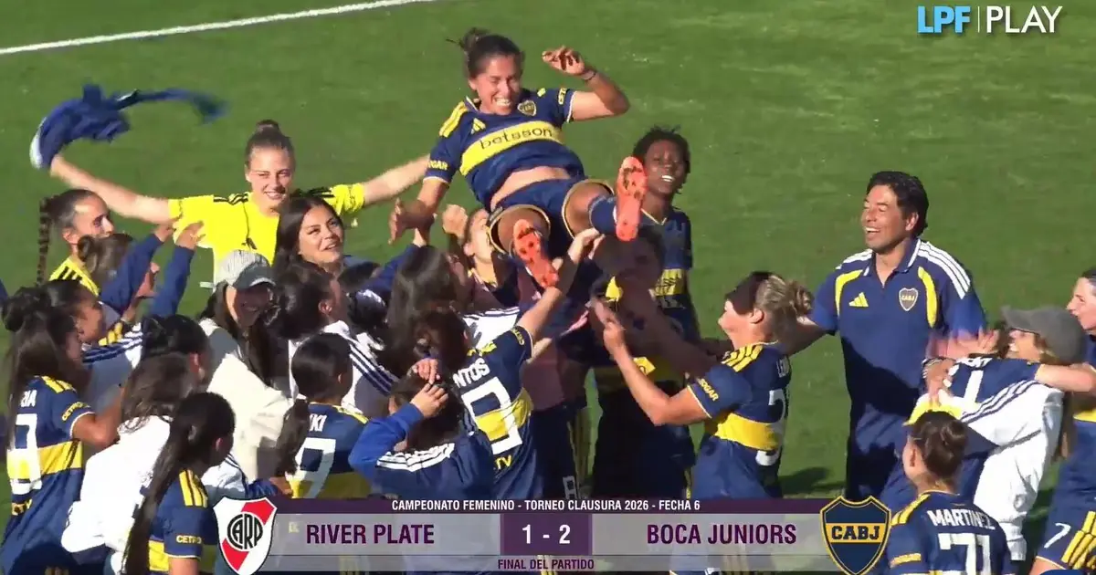 ¡Épico triunfo xeneize! Con el sello de la eterna Andrea Ojeda, Boca se adueñó del Superclásico femenino