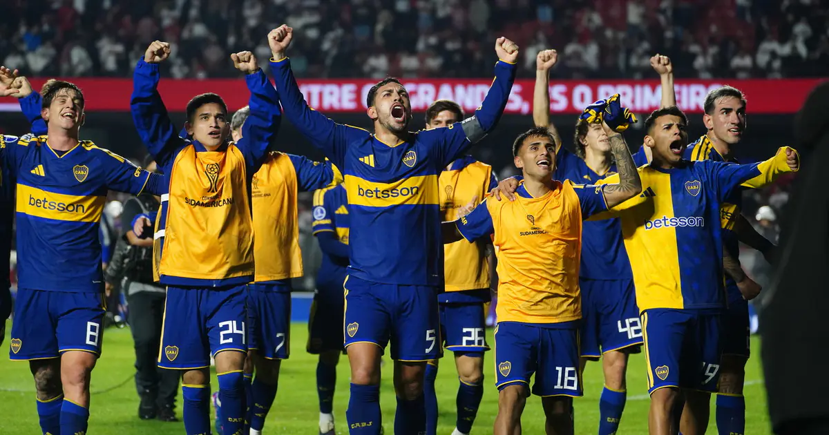 ¡A semis con el corazón caliente! Boca aguantó en Brasil ante San Pablo y se metió entre los cuatro mejores de la Sudamericana