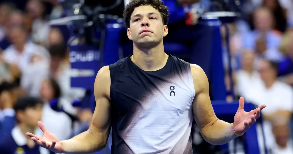 De quarterback a la gran final: Ben Shelton quiere romper la maldición de EE.UU. en el US Open