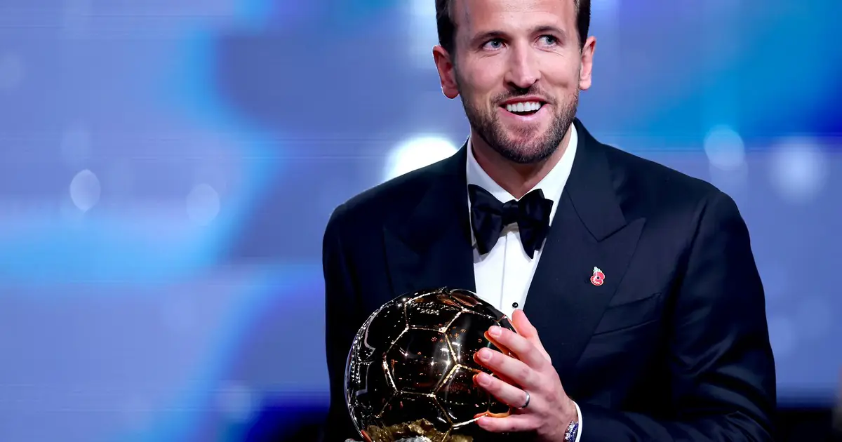 Batacazo histórico: Harry Kane conquistó el Balón de Oro y Messi se metió en el Top 5