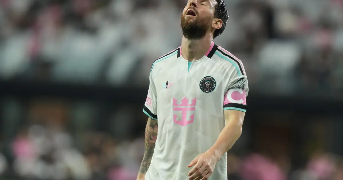 Ni con un golazo de Messi alcanza: al Inter Miami se lo empataron en el final y sigue masticando bronca