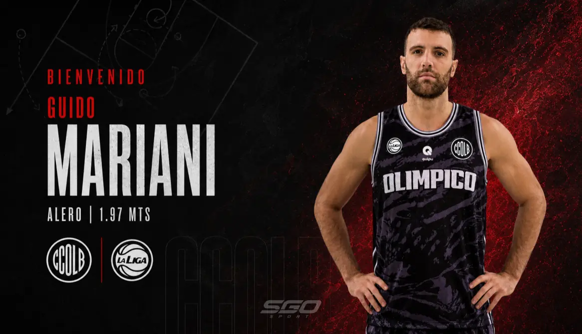 Olímpico suma a Guido Mariani para la temporada 26/27