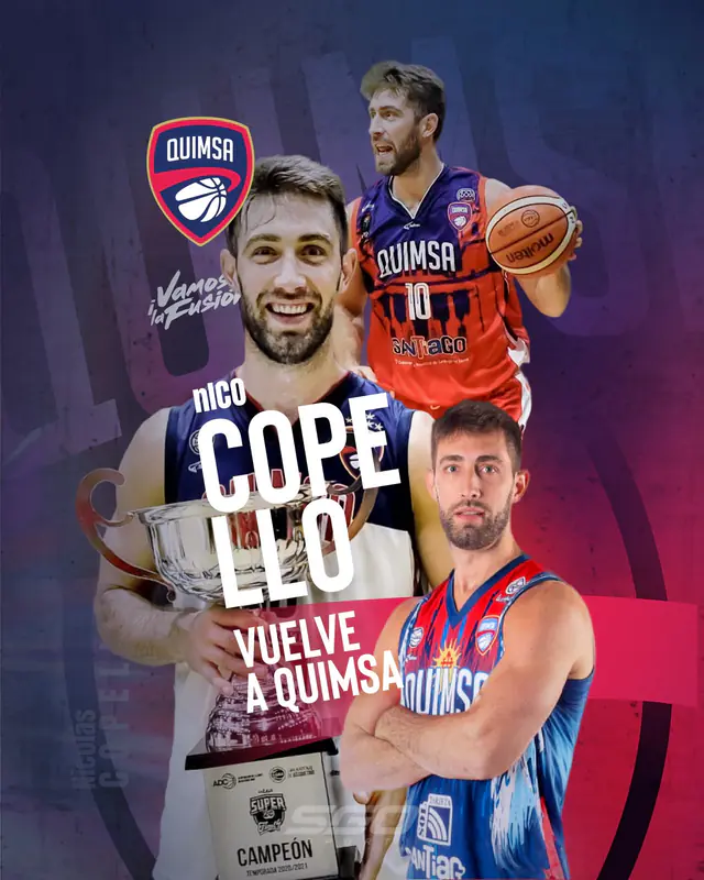 Otro campeón regresa: Nicolás Copello nuevamente en la Fusión