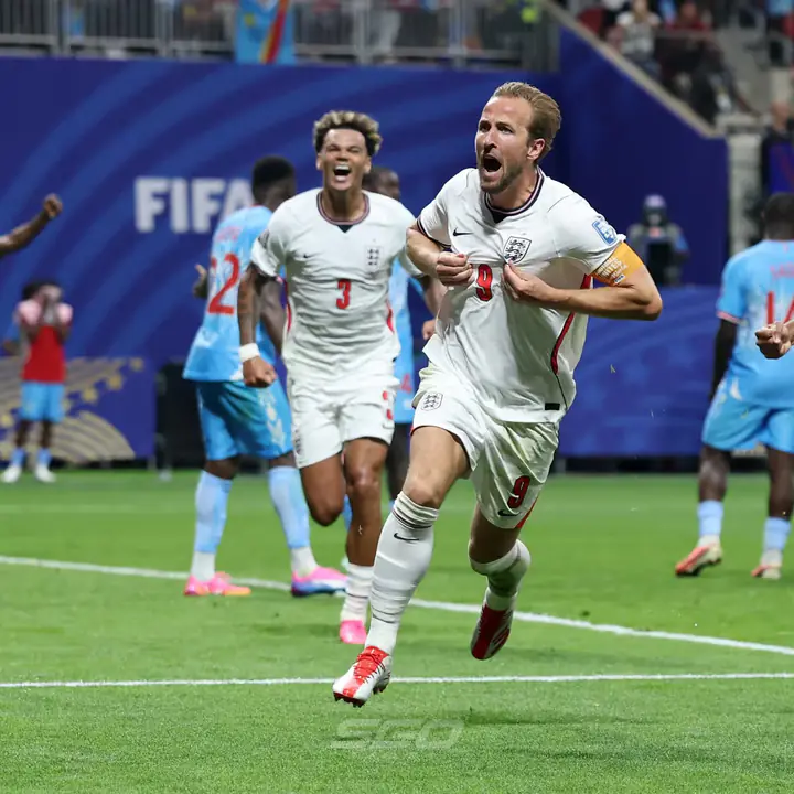 Por la jerarquía de Kane, Inglaterra se lo dio vuelta a RD Congo