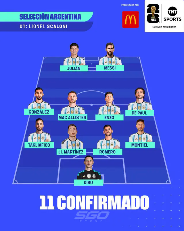 Scaloni patea el tablero con tres cambios para la final ante España