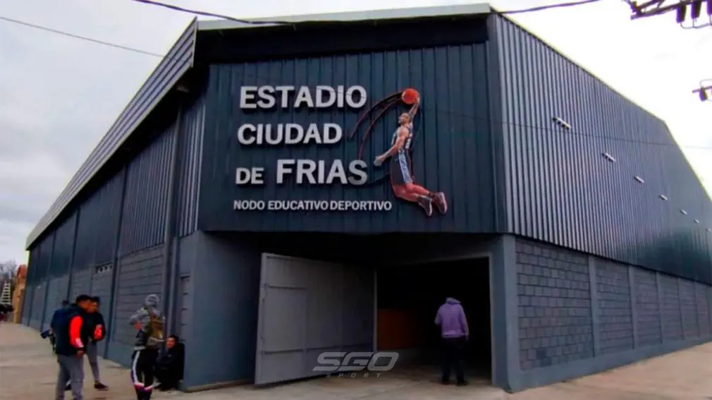 Frías inauguró oficialmente su nuevo estadio de básquet y vivió una jornada histórica para el deporte