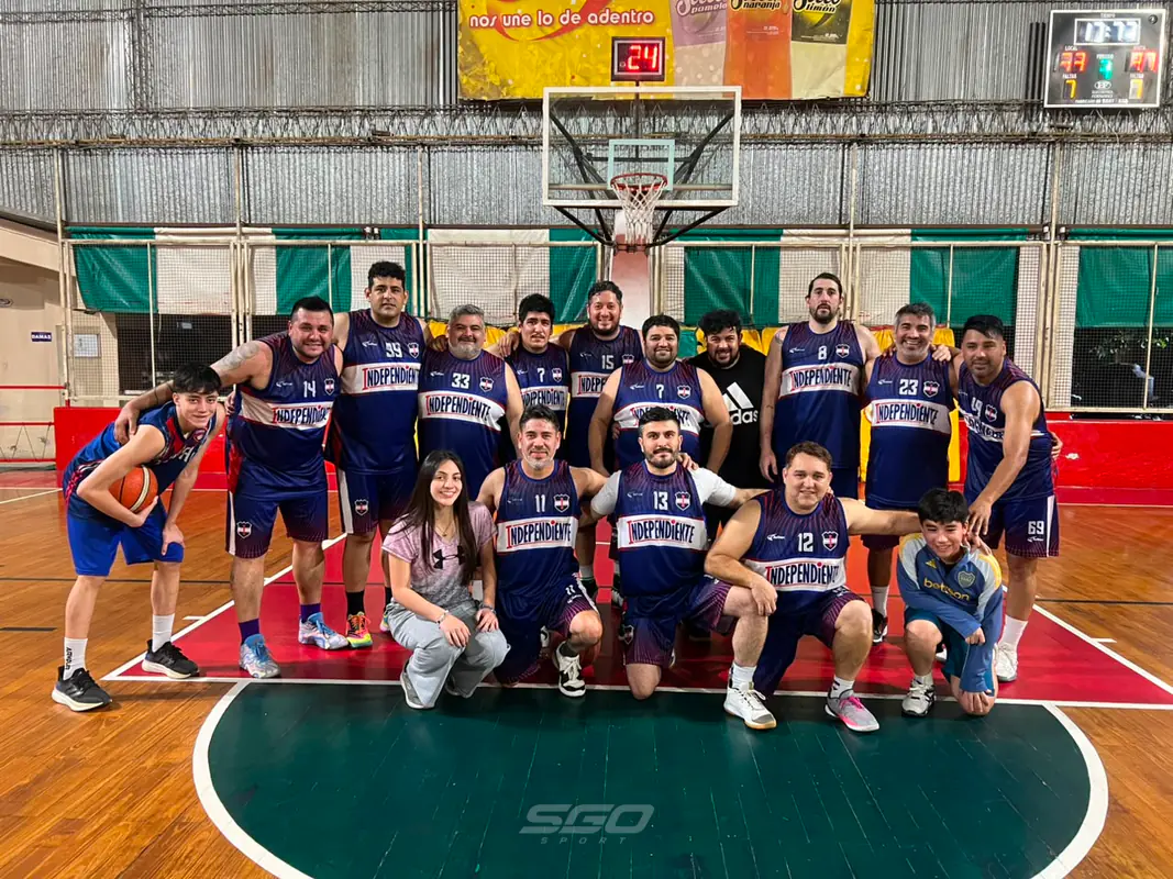 Nicolás Avellaneda es finalista e Independiente forzó el tercer juego en la Liga Santiagueña de Maxibásquet