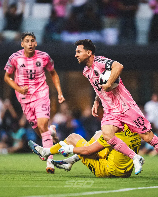 Messi volvió con todo: doblete, asistencia y un nuevo récord en la Leagues Cup