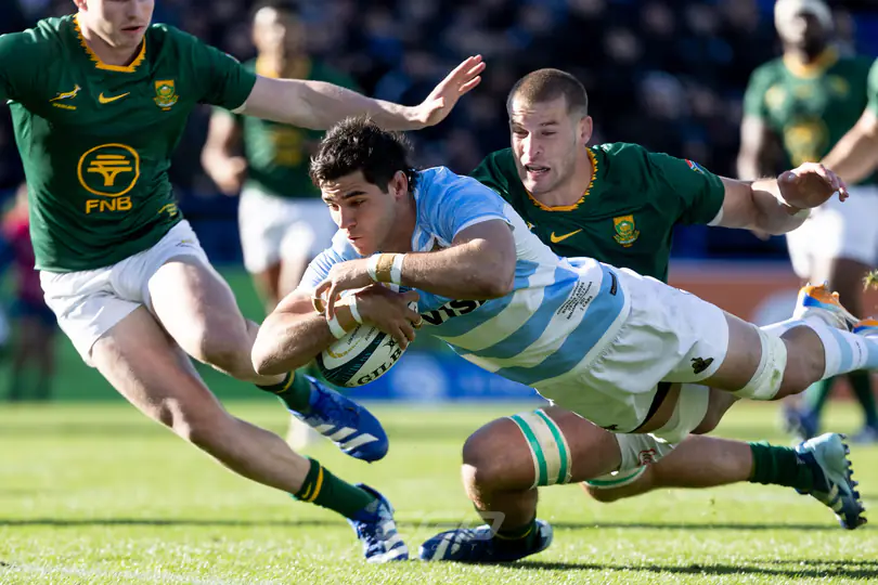 Los Pumas, con estrenos y errores, perdieron frente a Sudáfrica en el José Amalfitani