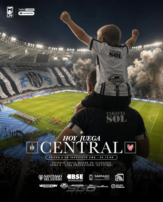 Central Córdoba busca prolongar su buen momento ante Instituto