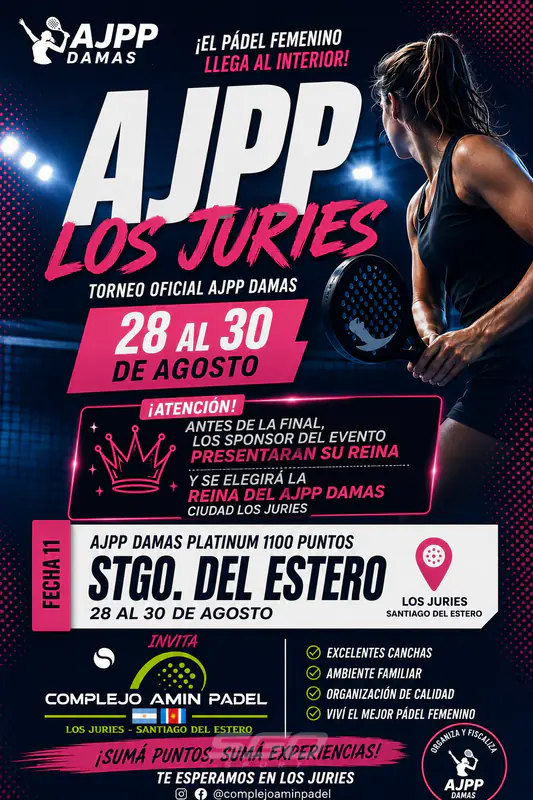 El pádel femenino llega al interior con un gran torneo en Los Juríes