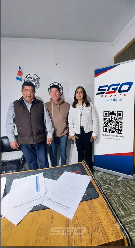 FIRMA DE CONVENIO ENTRE SGO SPORTS Y EL INSTITUTO SUPERIOR DE PERIODISMO GENERAL SAN MARTIN