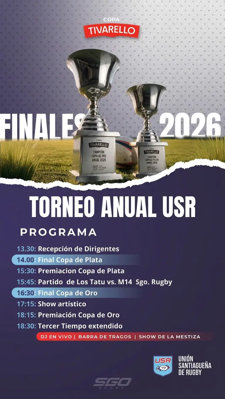 Old lions y Lawn Tennis, en un clásico imperdible, definen al campeón del Anual Copa Tivarello de la USR