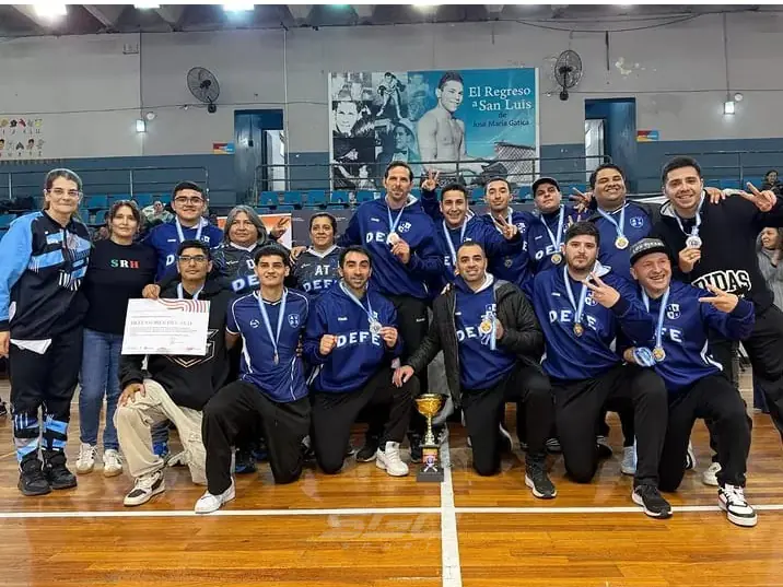 Defensores del Sud fue subcampeón de la Liga Nacional Masculina de cestoball
