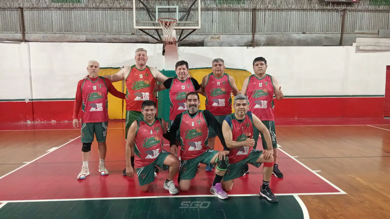 Villa Mercedes y Olímpico cerraron el miércoles con una sonrisa por el Maxibásquet