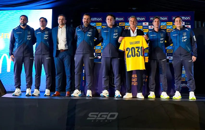 Gallardo fue presentado en Ecuador: “Dar el salto de calidad que el pueblo ecuatoriano está esperando”