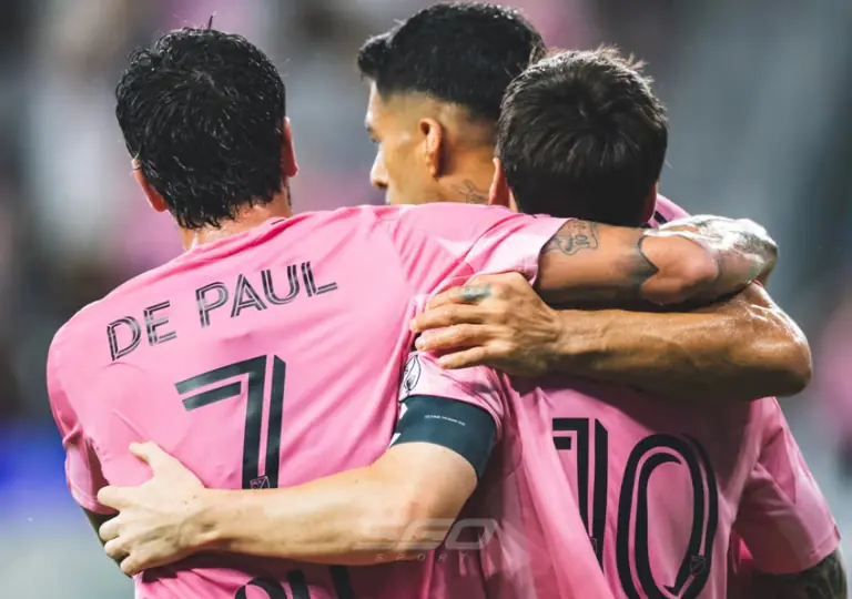 Con gol de Messi y asistencia de De Paul, el Inter Miami empató 2 a 2 con San Diego por la MLS