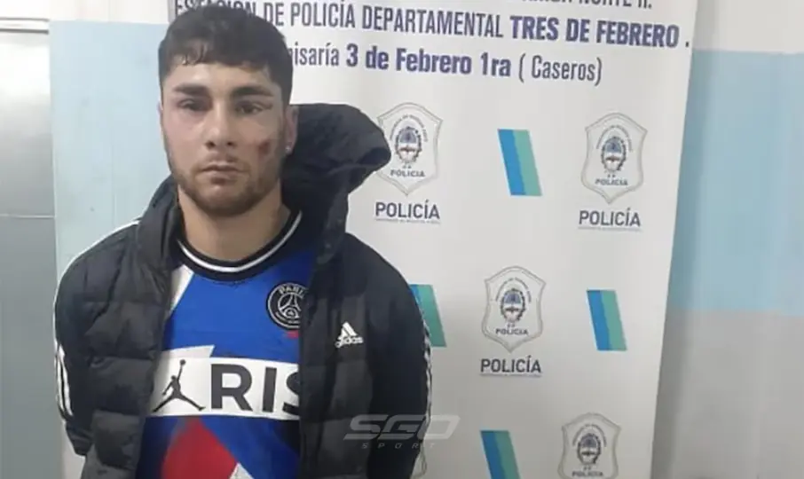 Detuvieron otra vez a Ezequiel Cirigliano, el ex futbolista de River