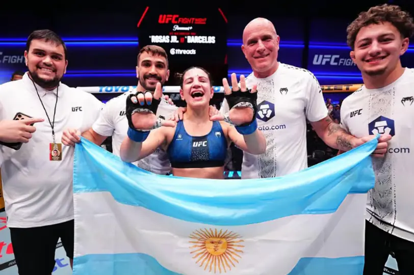 Ailín Pérez hace historia: llegó al segundo escalón del ranking en la UFC