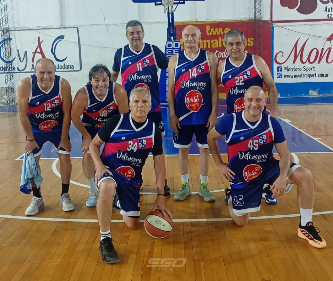 Dos partidos le dieron vida a la noche del viernes en el Maxibásquet