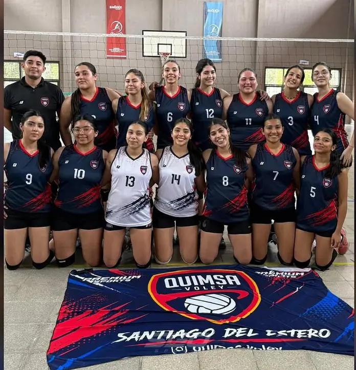 Quimsa cayó ante Estudiantes en un partidazo por la Copa de Plata U18 de voleibol